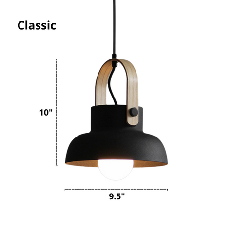 classic style colorful Nordic pendant dimensions